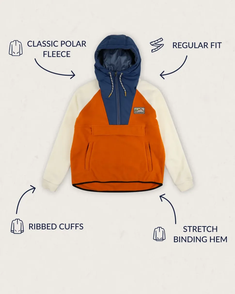 Alexander Recycled Polar Hooded Fleece