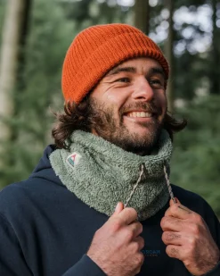 Ash Recycled Sherpa Fleece Snood