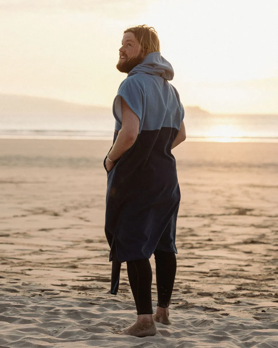 Baja Recycled Towel Poncho