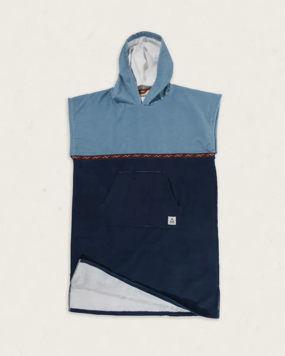 Baja Recycled Towel Poncho