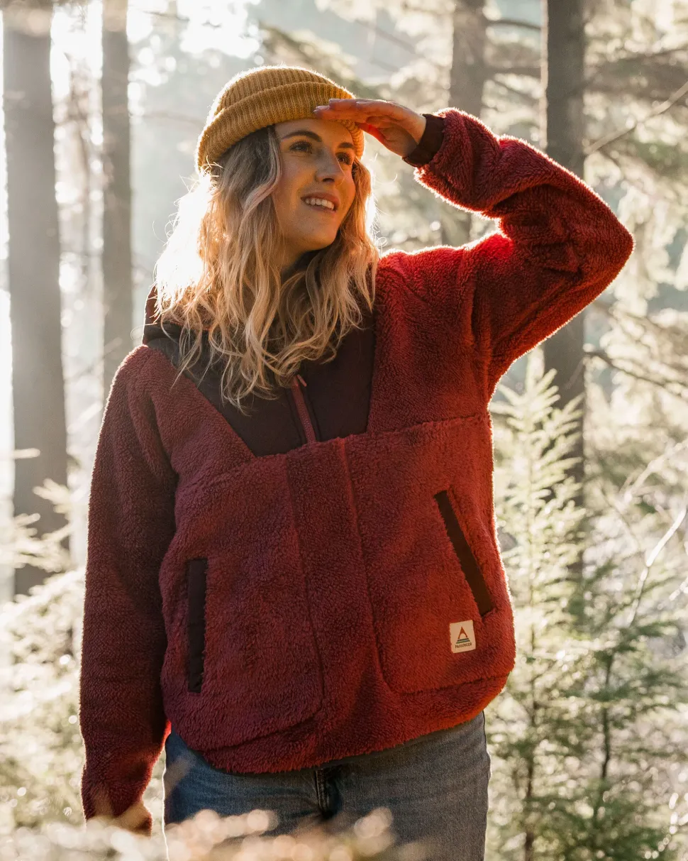 Beaumont Recycled Sherpa Hooded Fleece