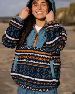 Beaumont Recycled Sherpa Hooded Fleece