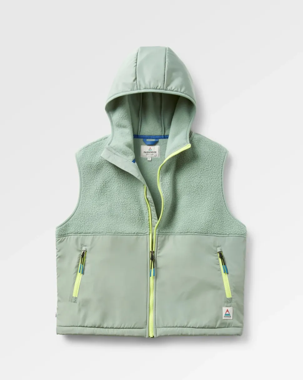 Beebalm Recycled Sherpa Fleece Vest