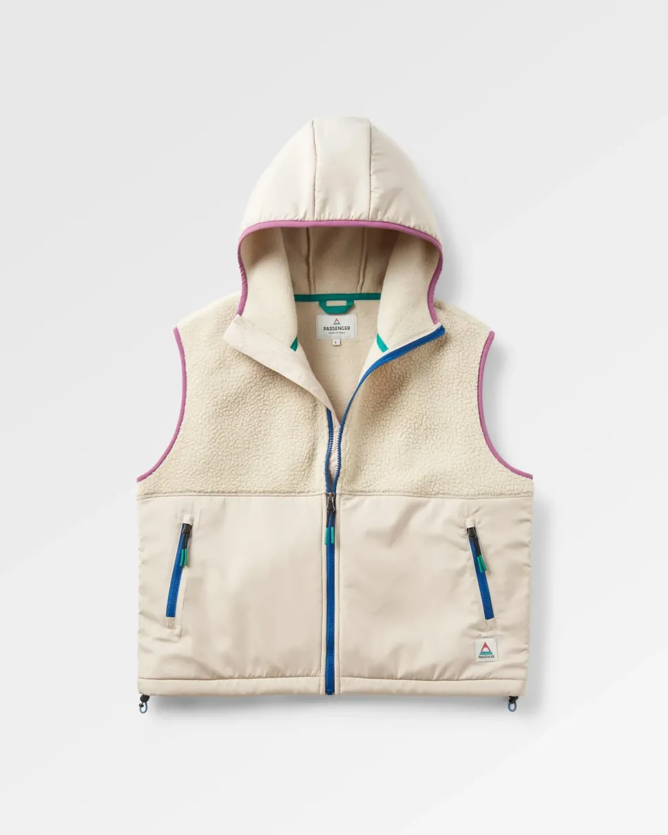 Beebalm Recycled Sherpa Fleece Vest