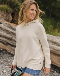 Clove Organic Cotton Textured Hoodie