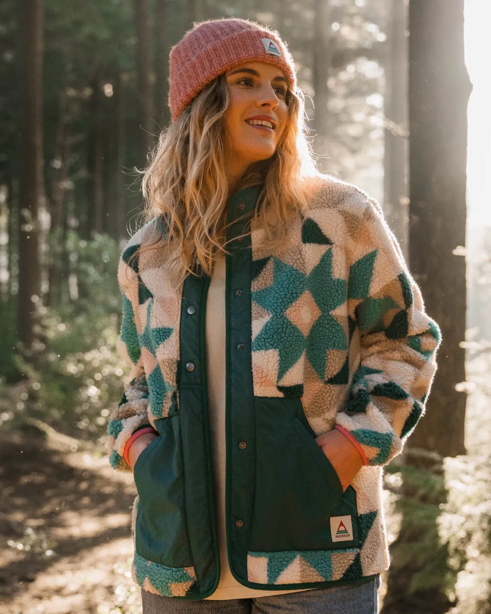 Clover Recycled Deep-Pile Sherpa Fleece
