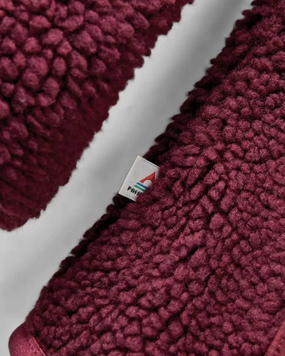 Clover Recycled Deep-Pile Sherpa Fleece