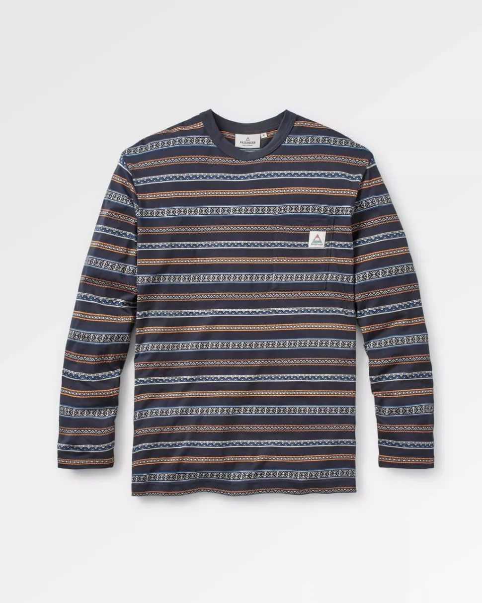 Crackle Organic Relaxed Fit LS T-Shirt