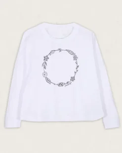 Daisy Chain Recycled Cotton LS T-Shirt
