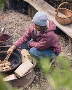 Earthy Recycled Sherpa Lined Insulated Jacket