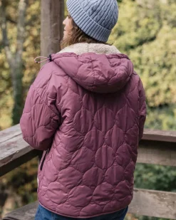 Earthy Recycled Sherpa Lined Insulated Jacket