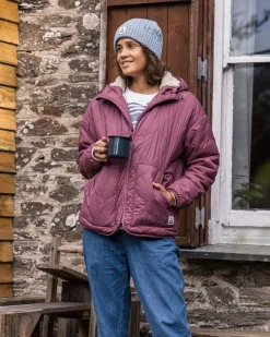 Earthy Recycled Sherpa Lined Insulated Jacket