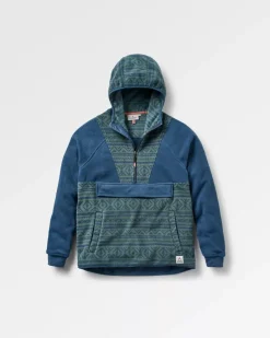 Edge Hooded 1/2 Zip Polar Fleece