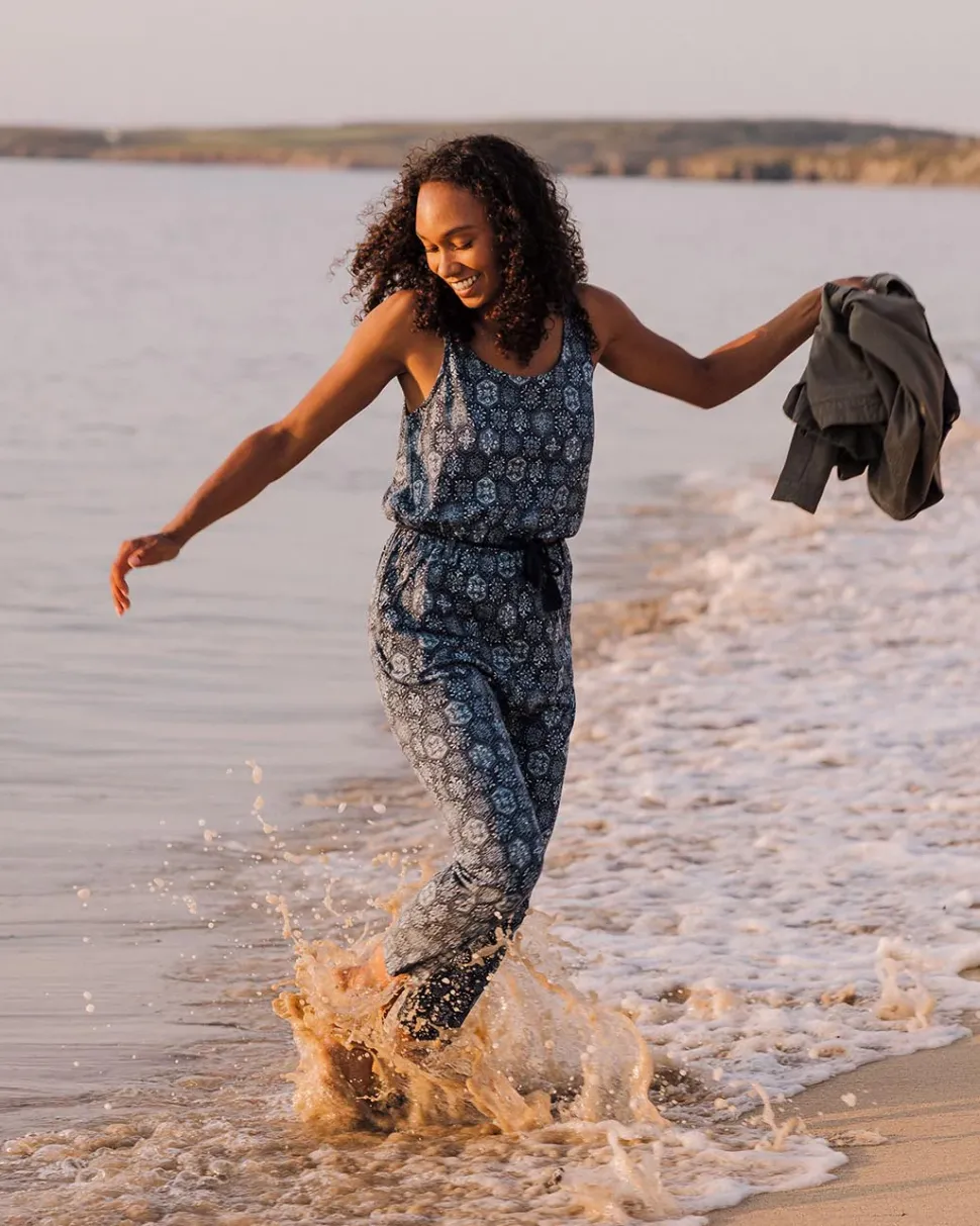 Eva Recycled Cotton Jumpsuit