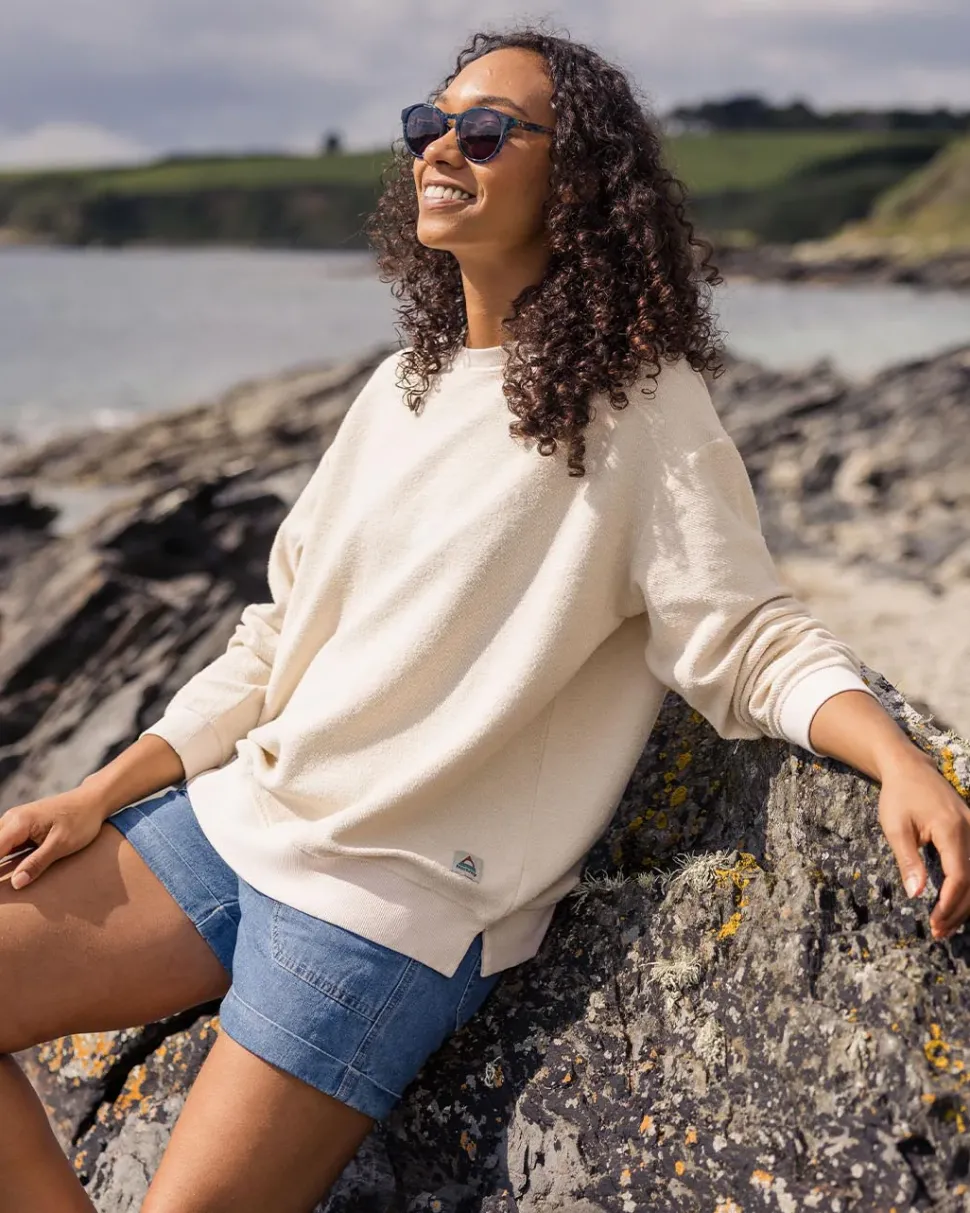 Fauna Organic Cotton Textured Sweatshirt
