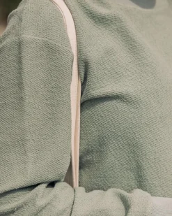 Fauna Organic Cotton Textured Sweatshirt
