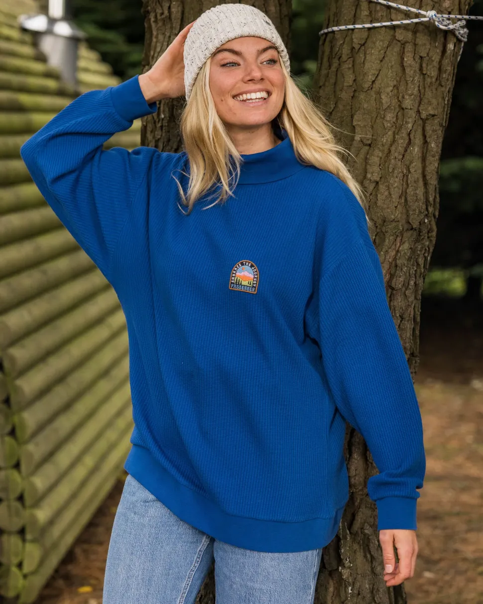 Flourish Roll Neck Top
