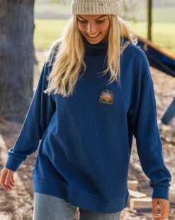 Flourish Roll Neck Top
