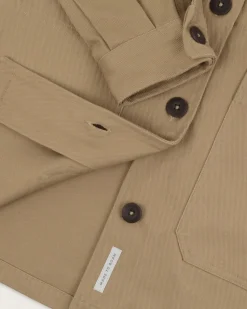 Forrest Organic Cotton Oversized Twill Overshirt