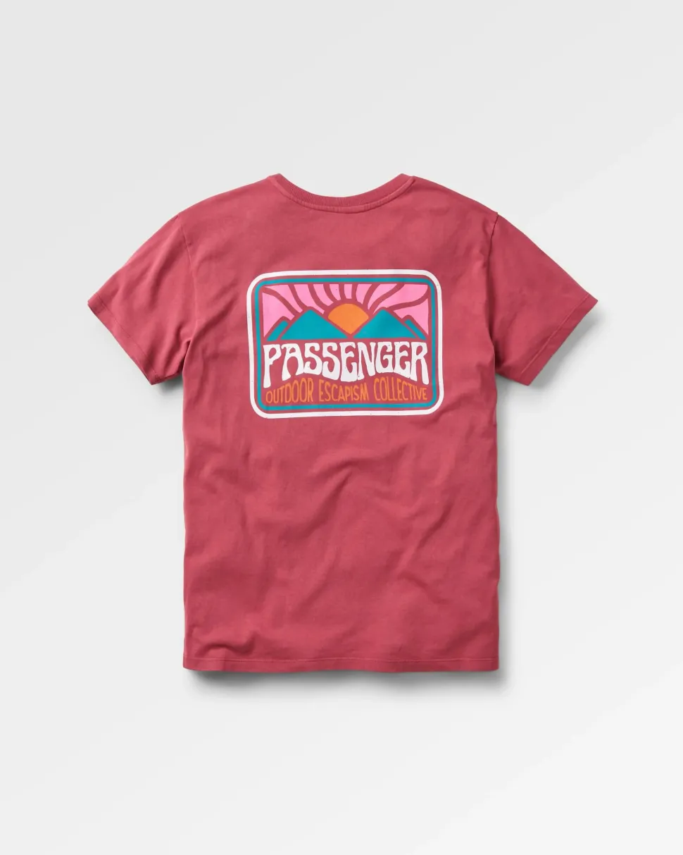 Golden Hour Recycled Cotton Oversized T-Shirt