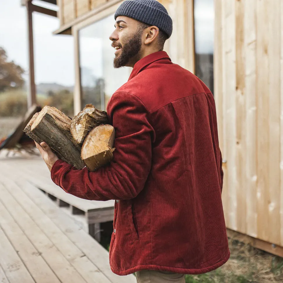 Kodiak Sherpa Lined Cord Overshirt