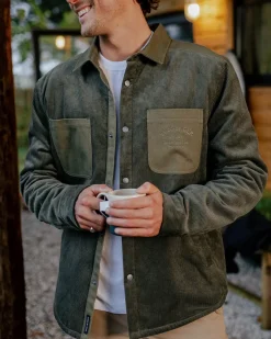 Kodiak Sherpa Lined Cord Overshirt