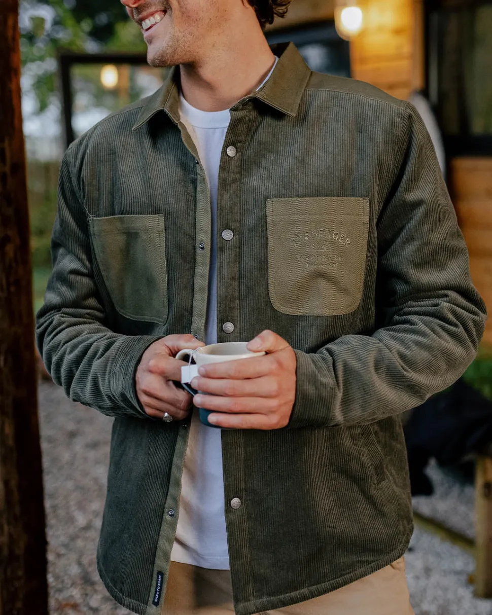 Kodiak Sherpa Lined Cord Overshirt