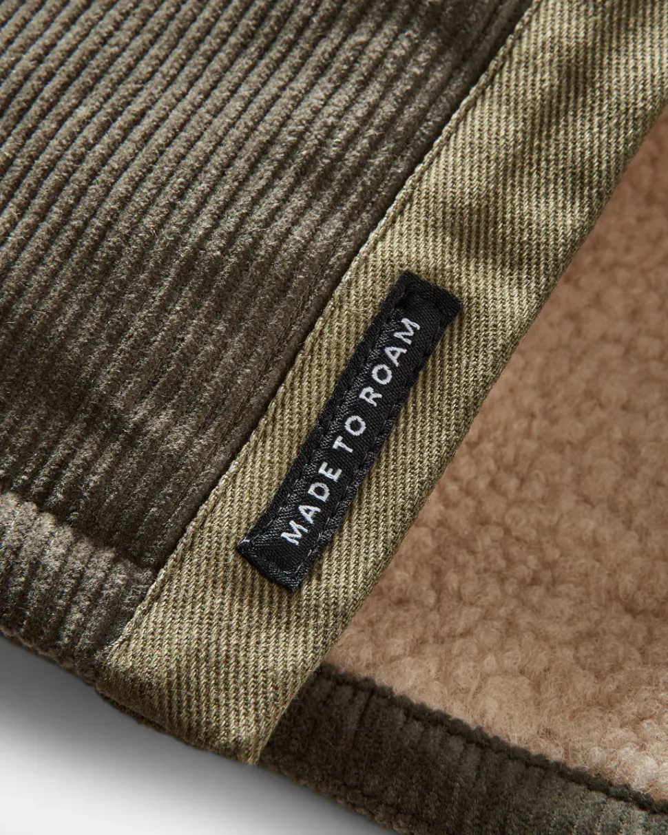 Kodiak Sherpa Lined Cord Overshirt