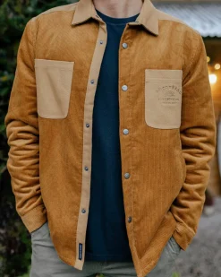 Kodiak Sherpa Lined Cord Overshirt