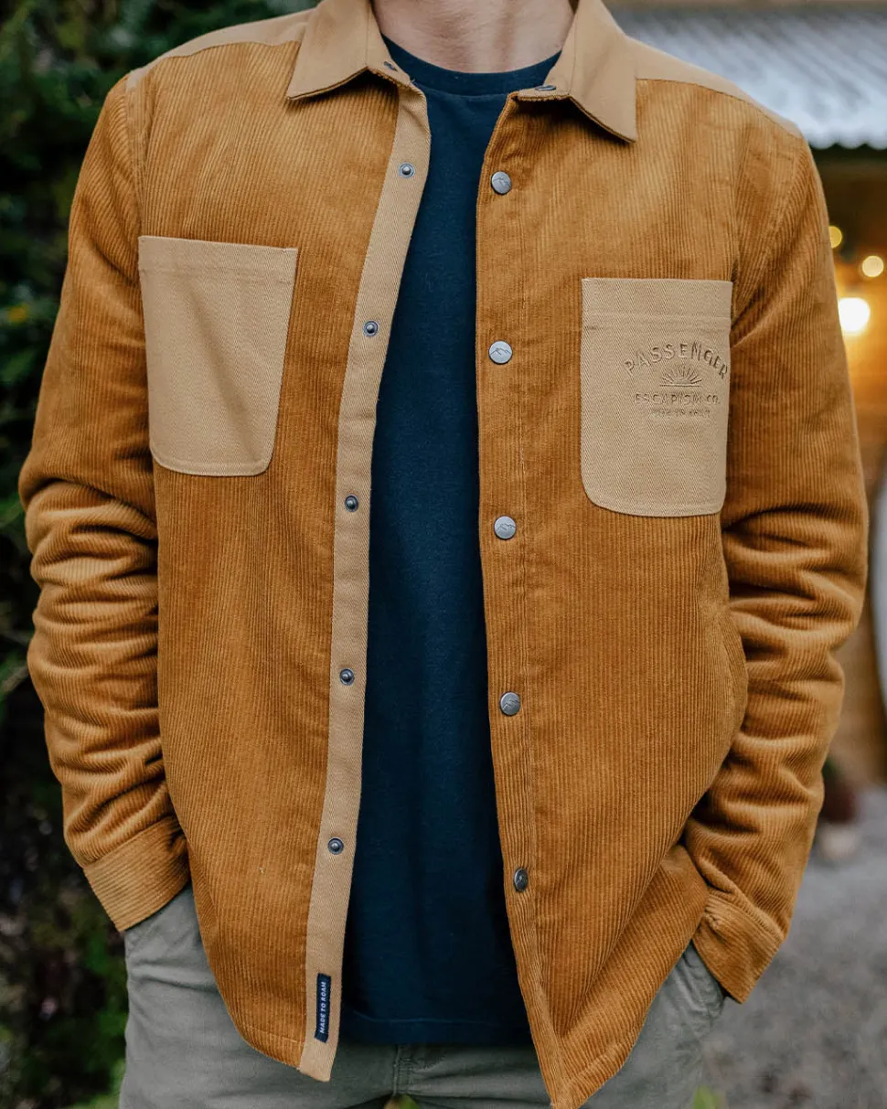 Kodiak Sherpa Lined Cord Overshirt