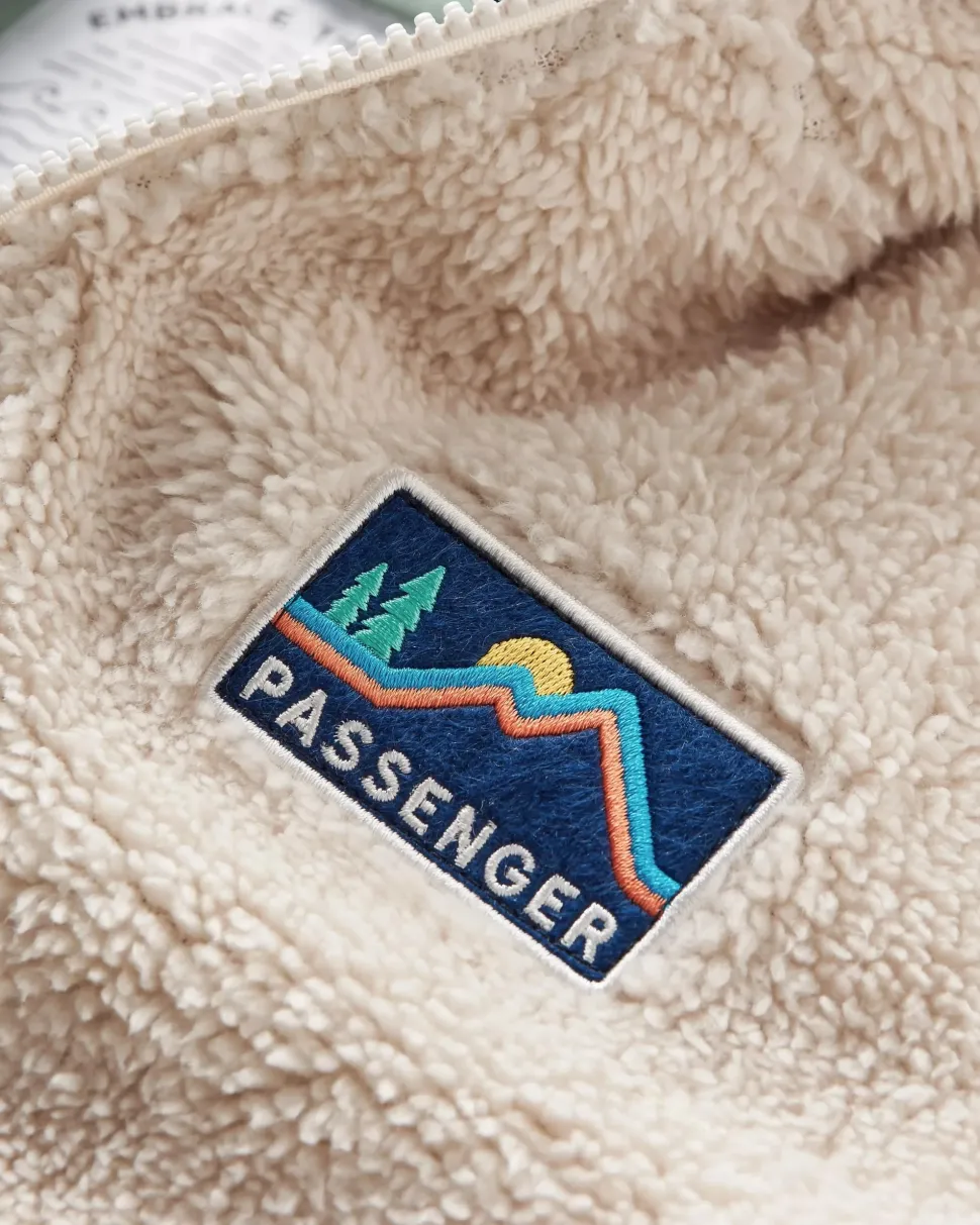 Nestling Recycled Sherpa Hooded Fleece