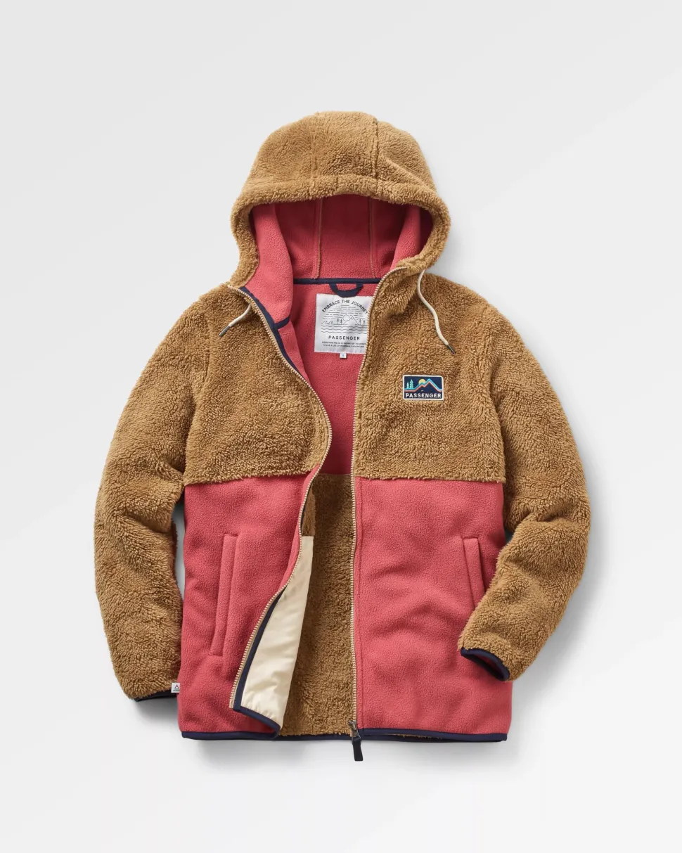 Nestling Recycled Sherpa Hooded Fleece