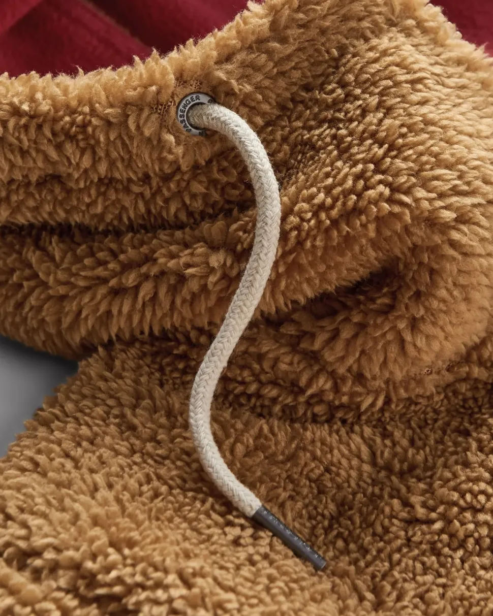 Nestling Recycled Sherpa Hooded Fleece