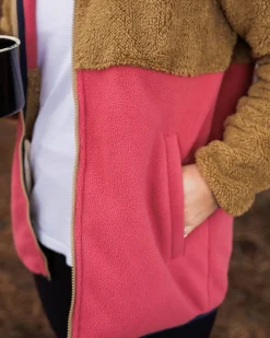 Nestling Recycled Sherpa Hooded Fleece