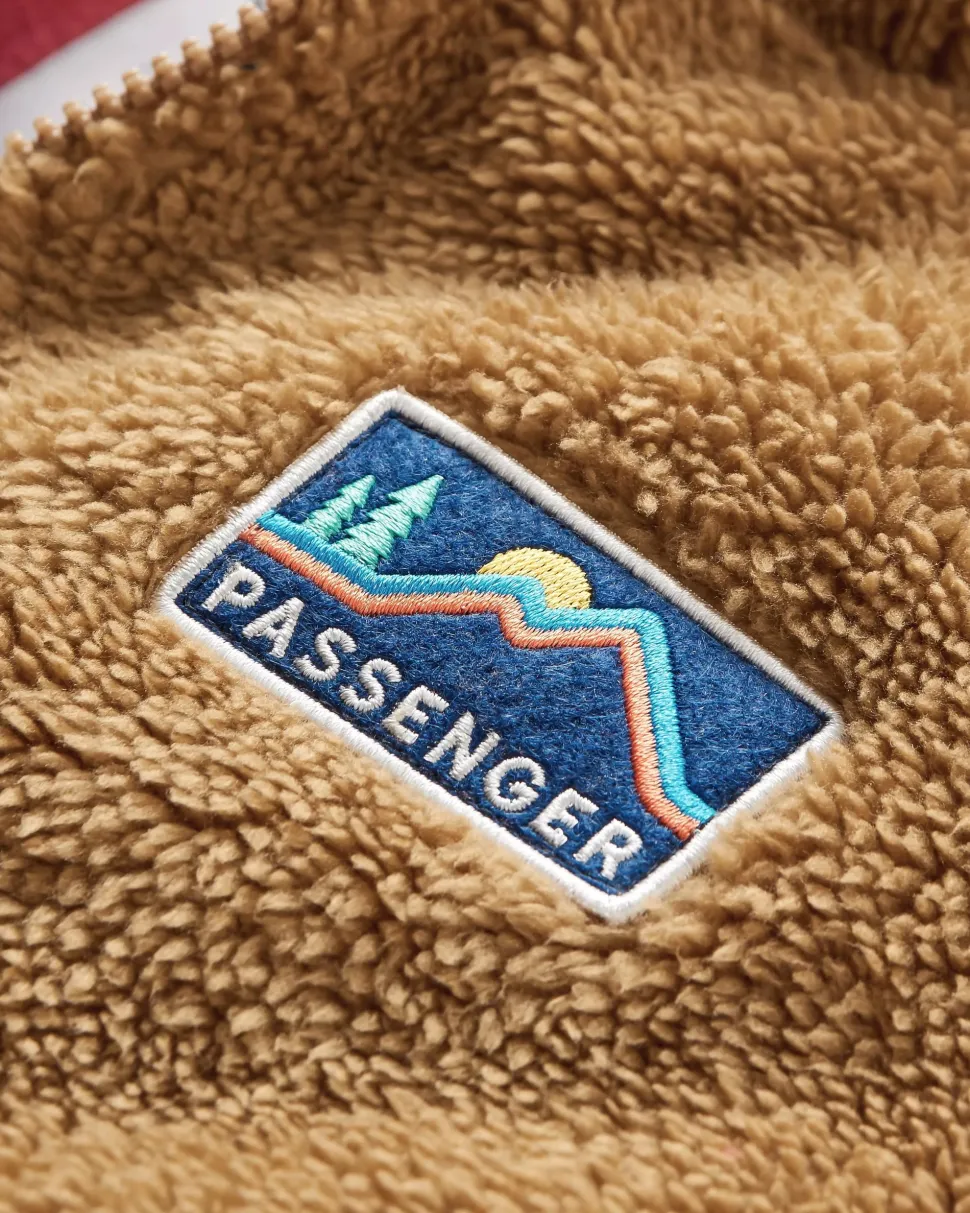 Nestling Recycled Sherpa Hooded Fleece