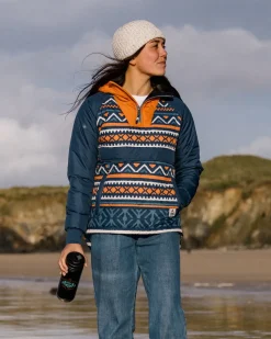 Ocean Recycled Insulated 1/2 Zip Jacket