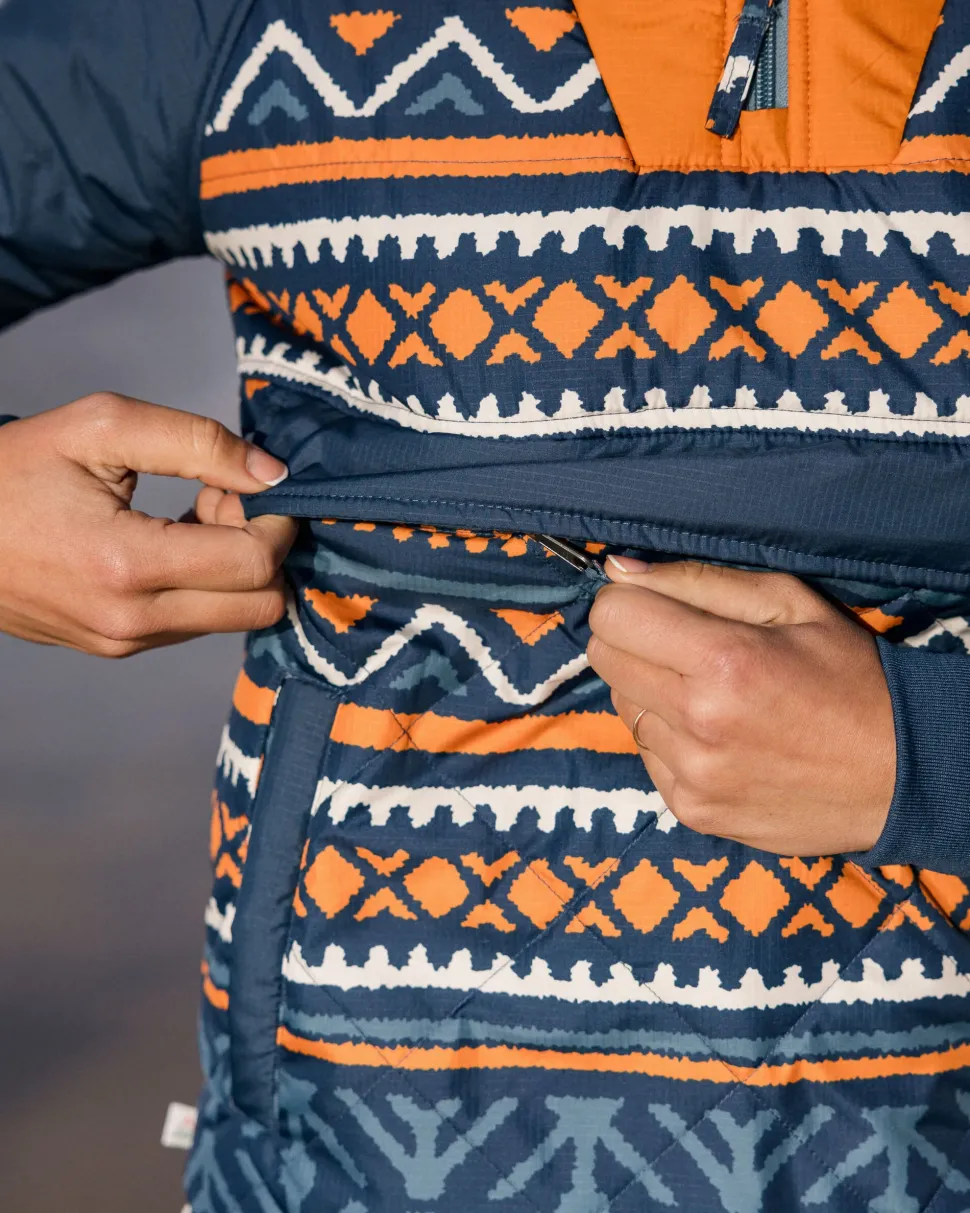 Ocean Recycled Insulated 1/2 Zip Jacket