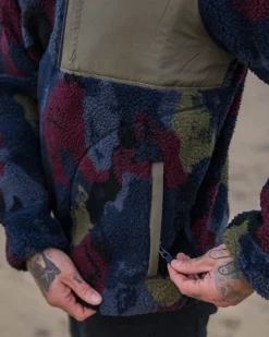 Offroad Recycled Sherpa 1/2 Zip Fleece