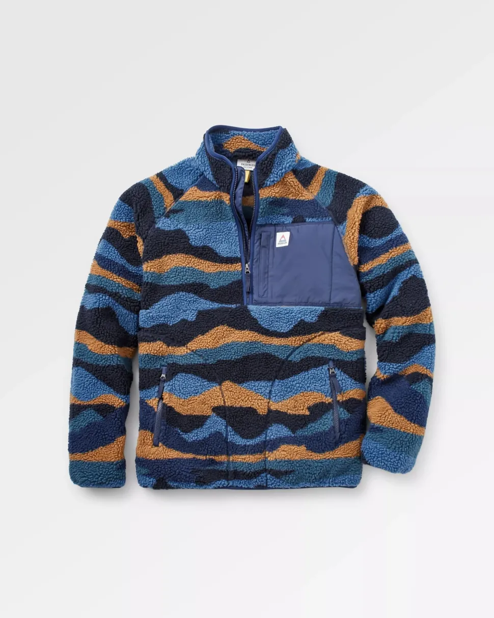 Offroad Recycled Sherpa 1/2 Zip Fleece