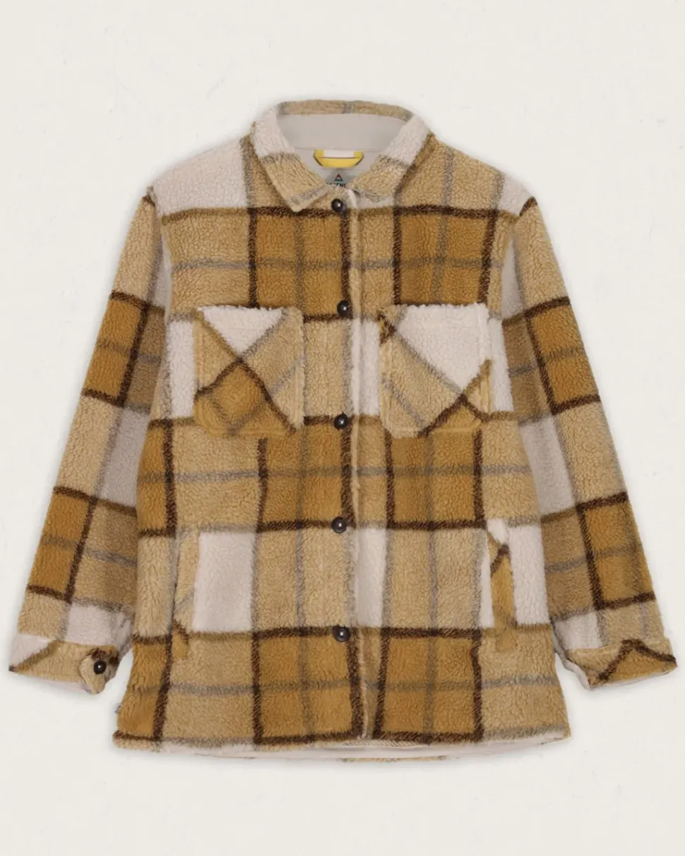 Olympus Yarn Dye Recycled Sherpa Fleece Shirt