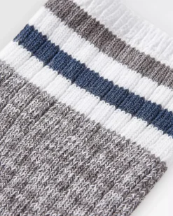 Organic Mid-weight Rib Socks