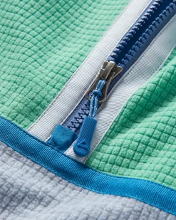 Overlook Recycled Grid Polar Fleece