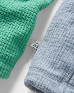 Overlook Recycled Grid Polar Fleece