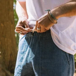 Pine Recycled Cotton Cord Shorts