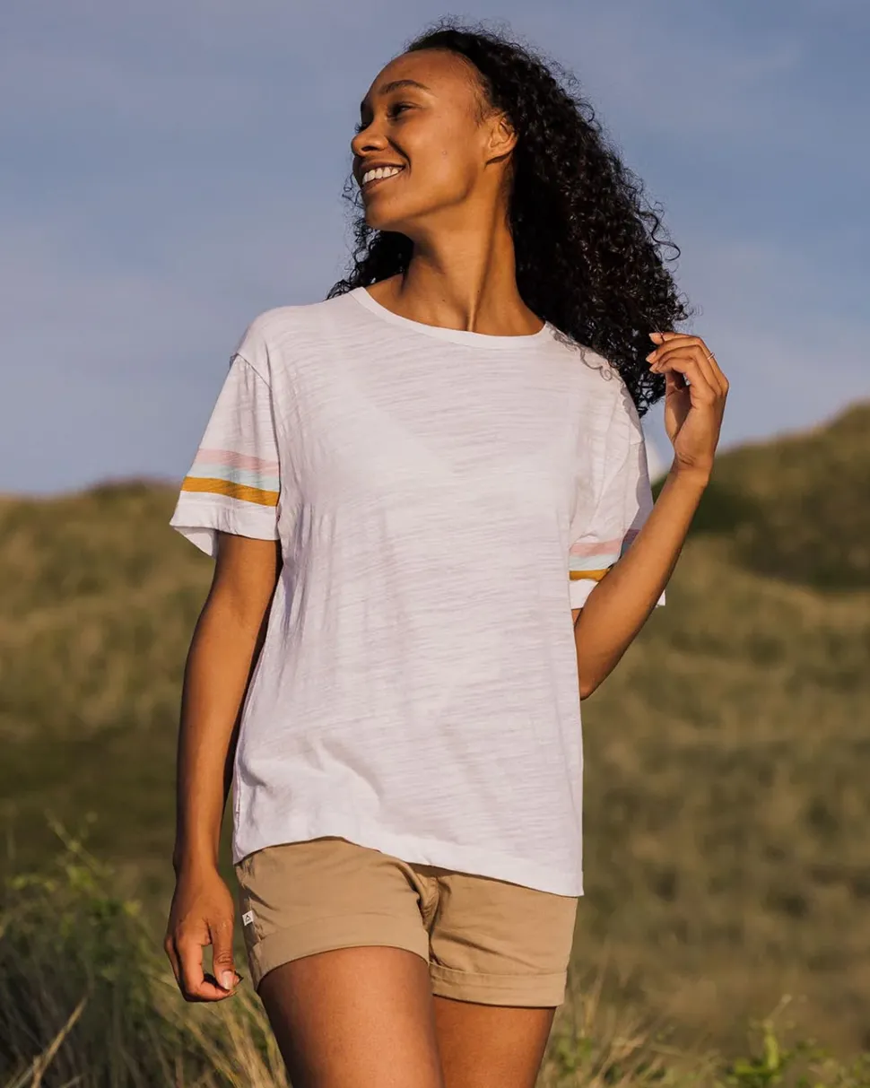 Poinsettia Recycled Cotton T-Shirt