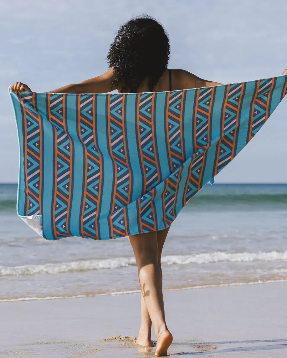 Portland Beach Recycled Towel