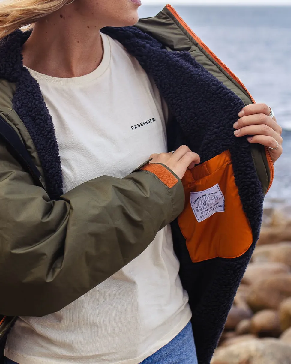 Roaming Recycled Sherpa Lined Changing Robe