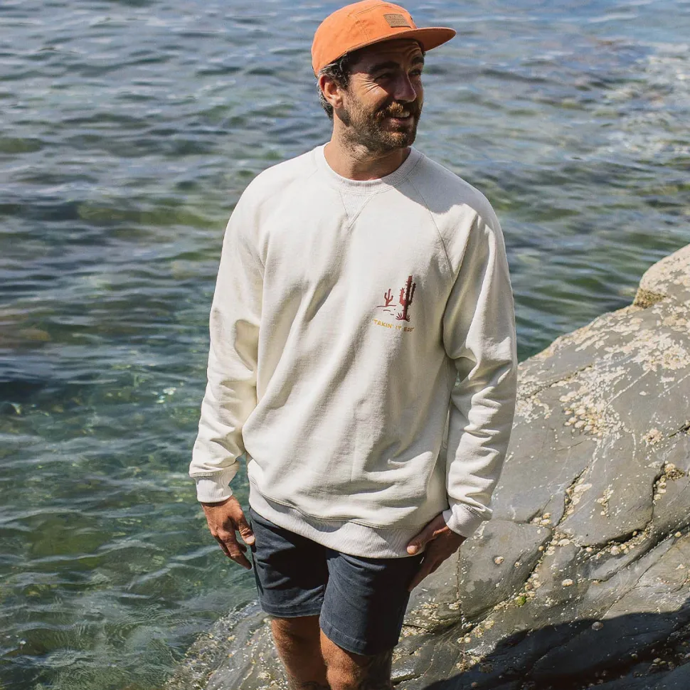 Roll Slow Recycled Cotton Sweatshirt
