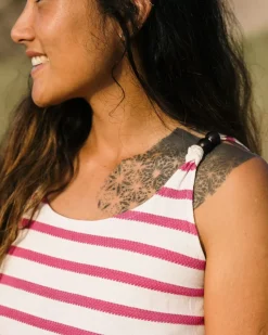 Sage Stripe Vest