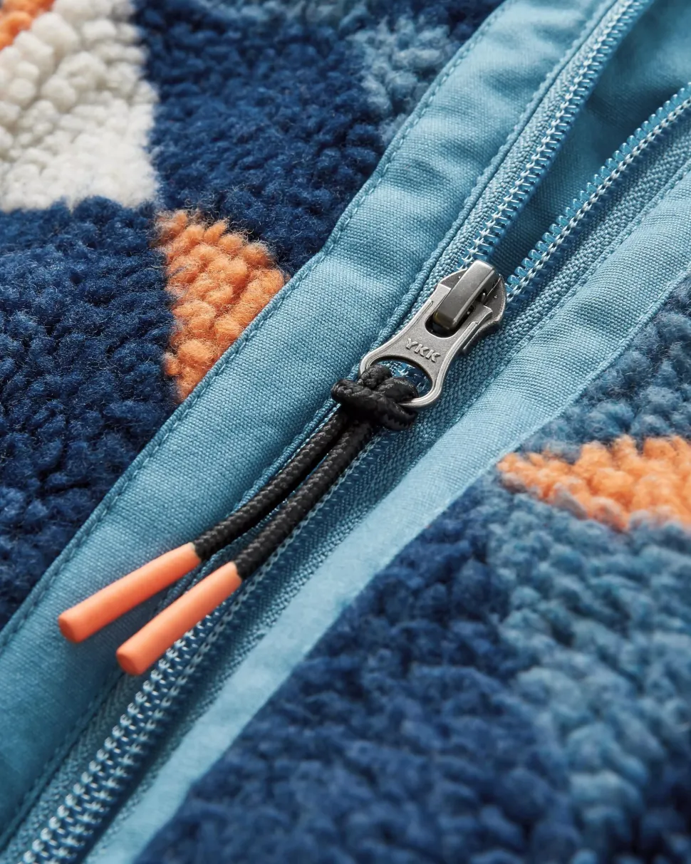 Sefton Recycled Deep-Pile Sherpa Fleece